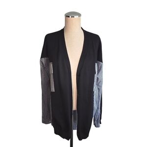 Jovonna London Black Oversized Knit Cardigan S/M
